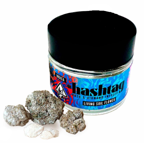 Photograph of product: CHOCOLATE SKUNK X GODFATHER OG au chocolat & DIAMOND INFUSED