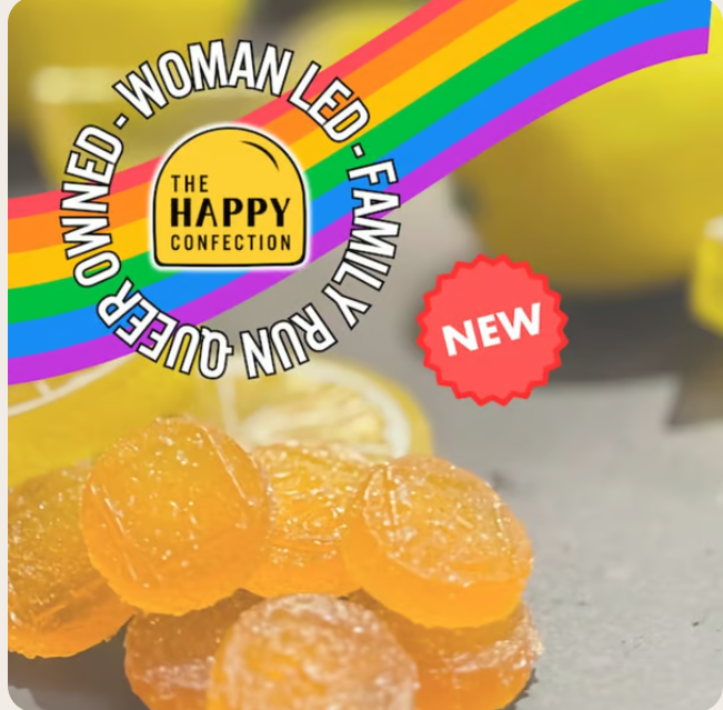 Photograph of product: The Happy Confection Sunset Citron Infused Gems T46 C48.2 C20.4 (I) 20 Pack - 00139