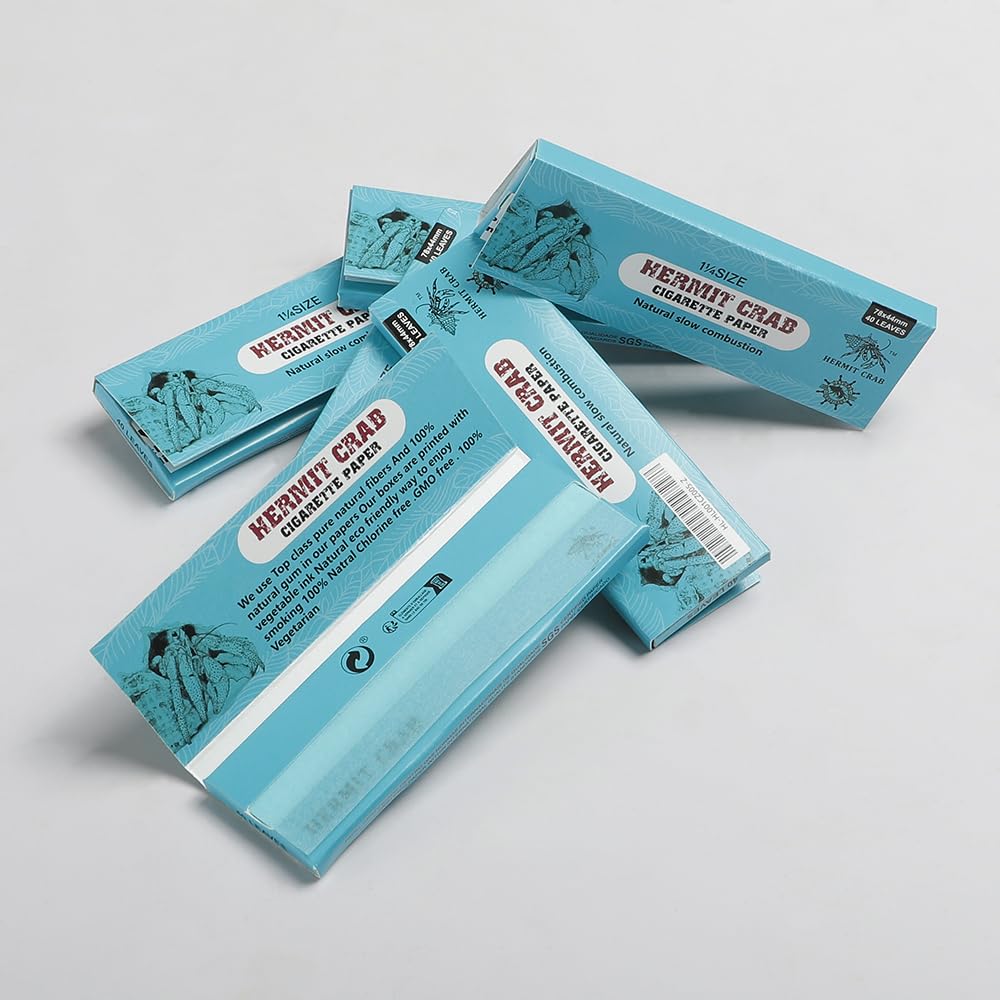 Photograph of product: Hermit Crab Blue Rolling Papers