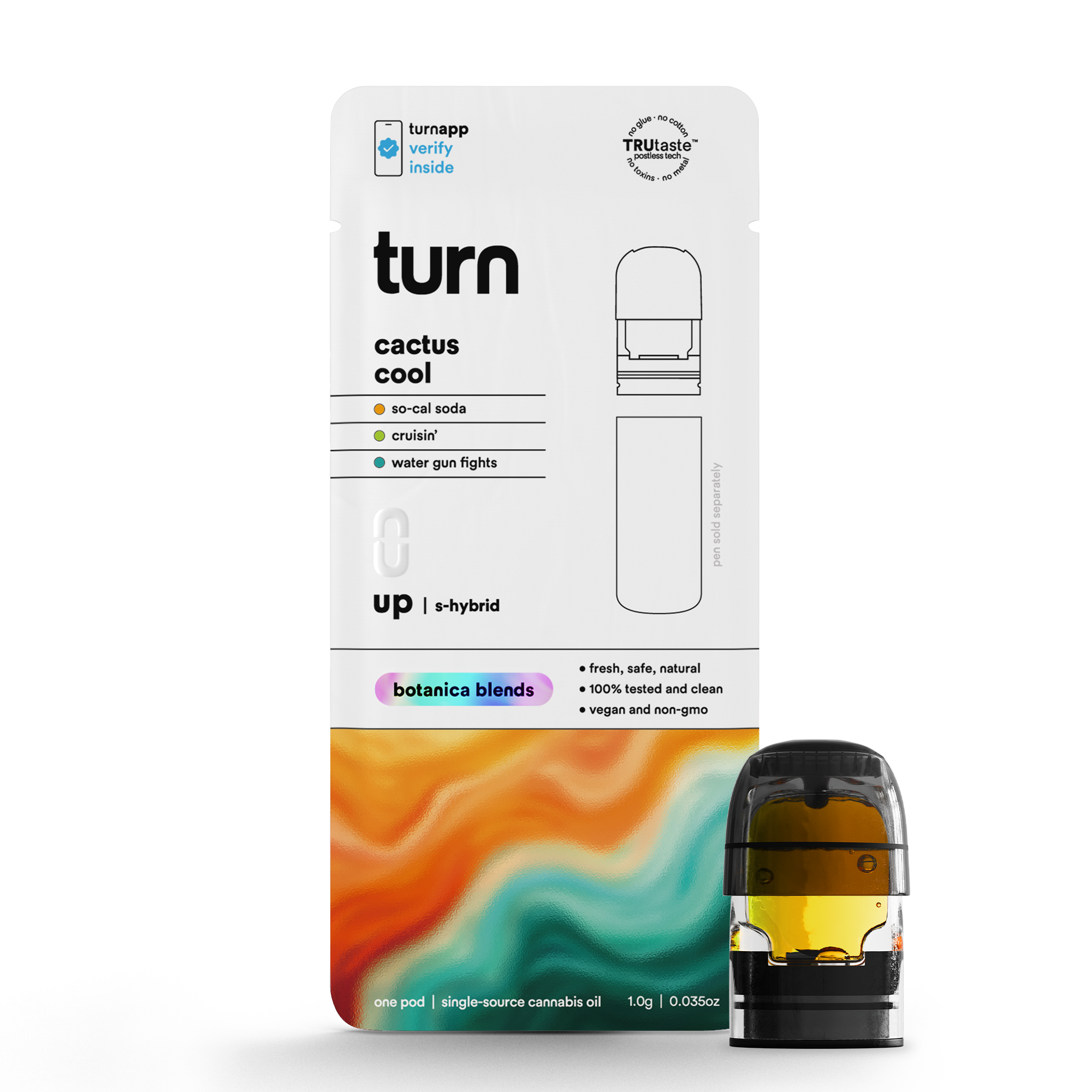 Photograph of product: Turn | Cactus Cool Botanical Blend | 1G Pod