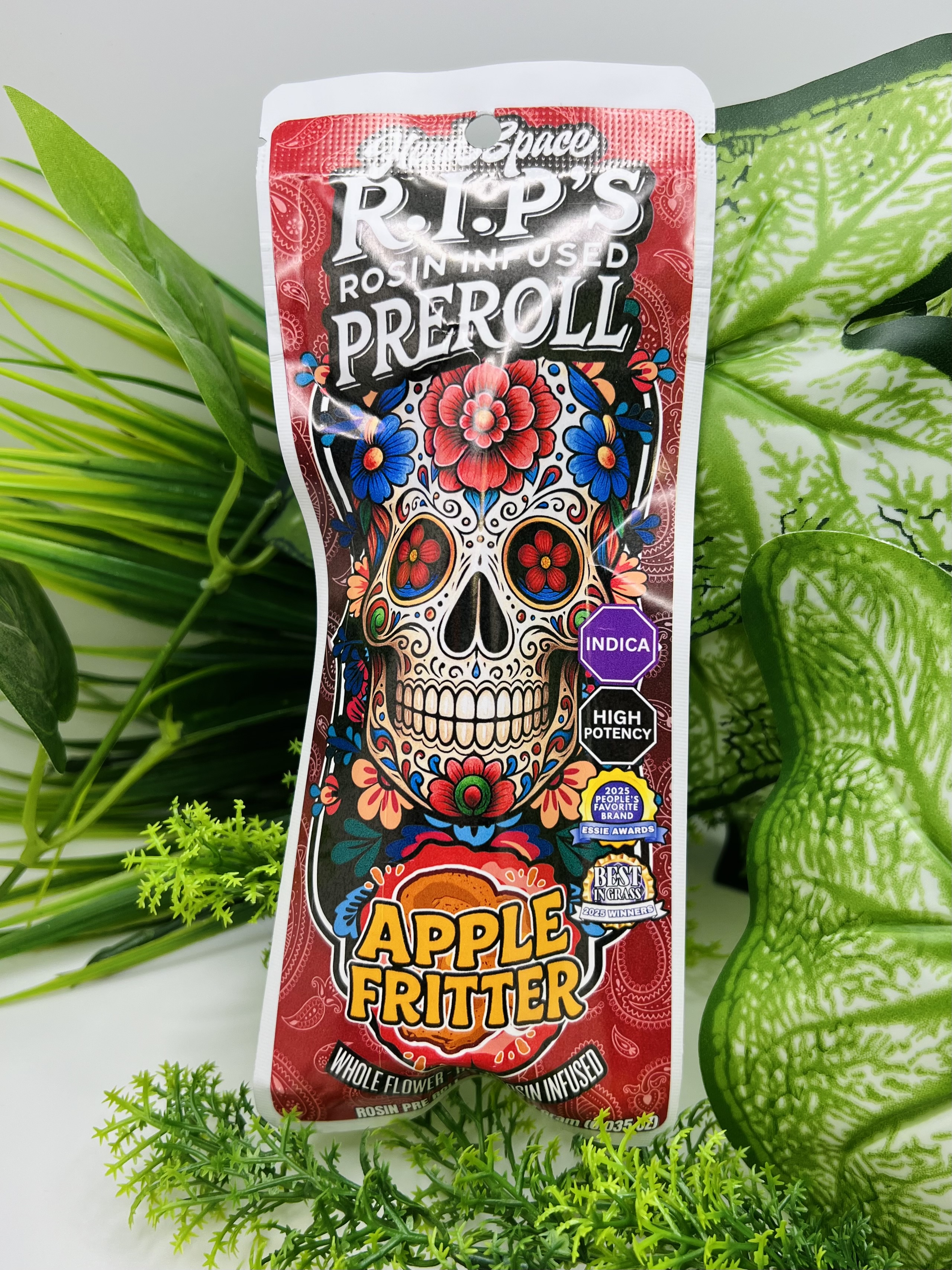 Photograph of product: R.I.P's - Apple Fritter - Rosin Infused PR - 1g