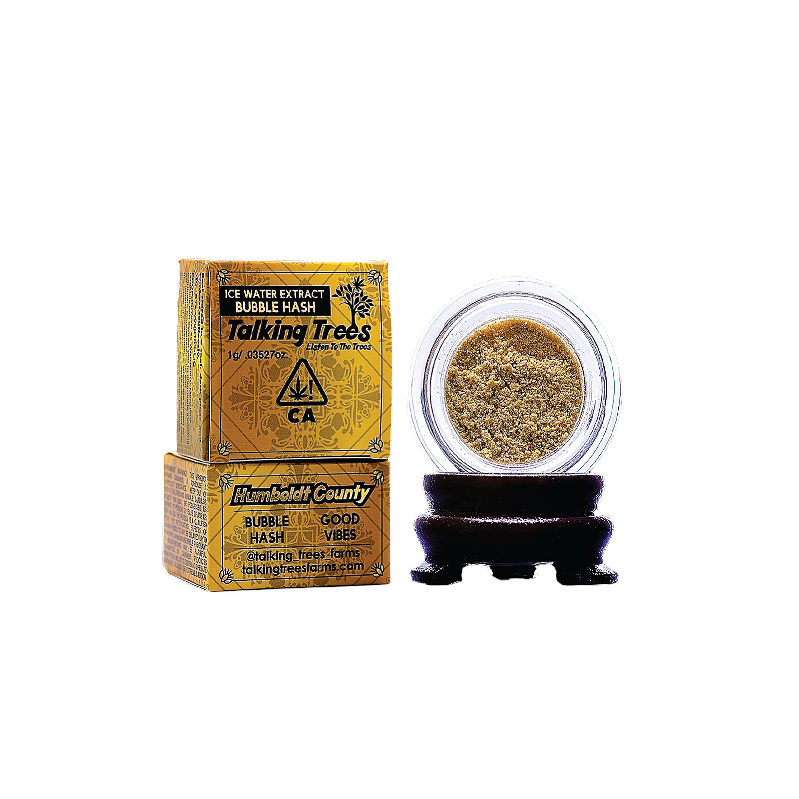 Photograph of product: Talking Trees - Gary Payton Bubble Hash 1g