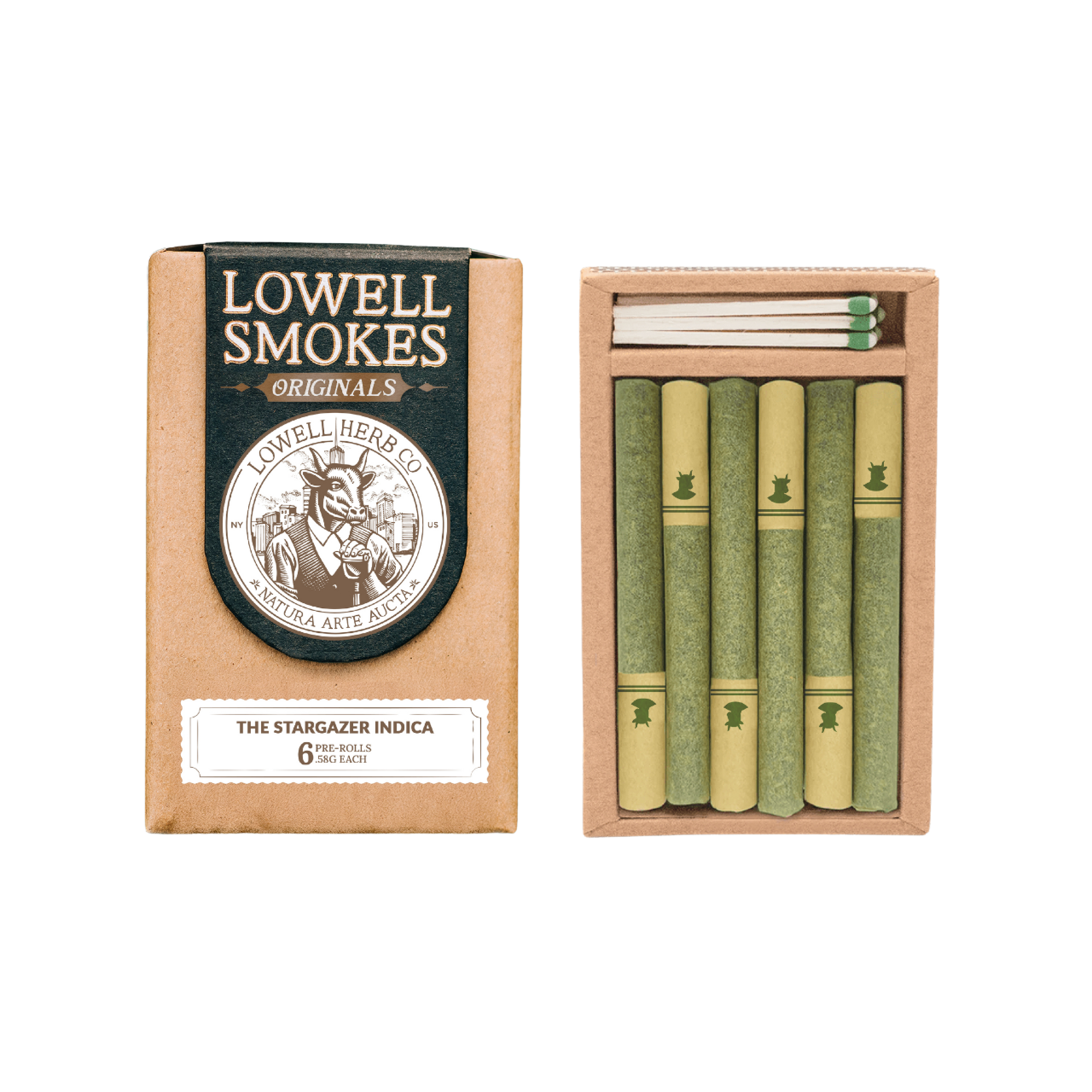 Photograph of product: Star Gazer | Pre-Roll Pack (6-Pack x