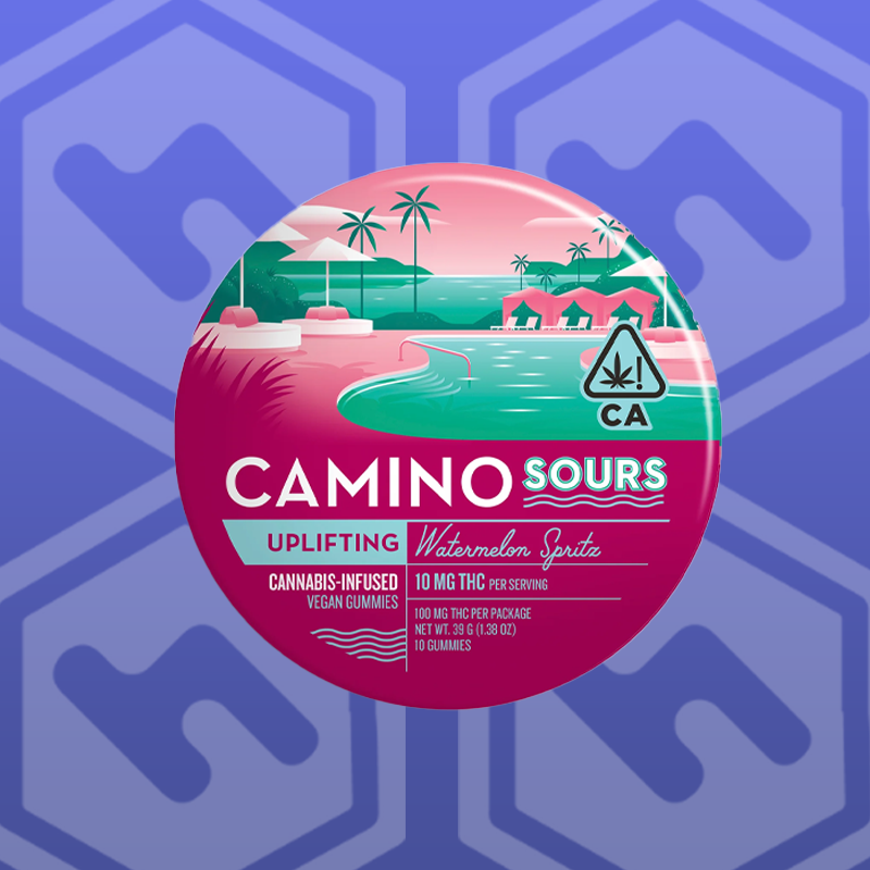 Photograph of product: Watermelon Spritz Sours | 100mg | 10 Pack