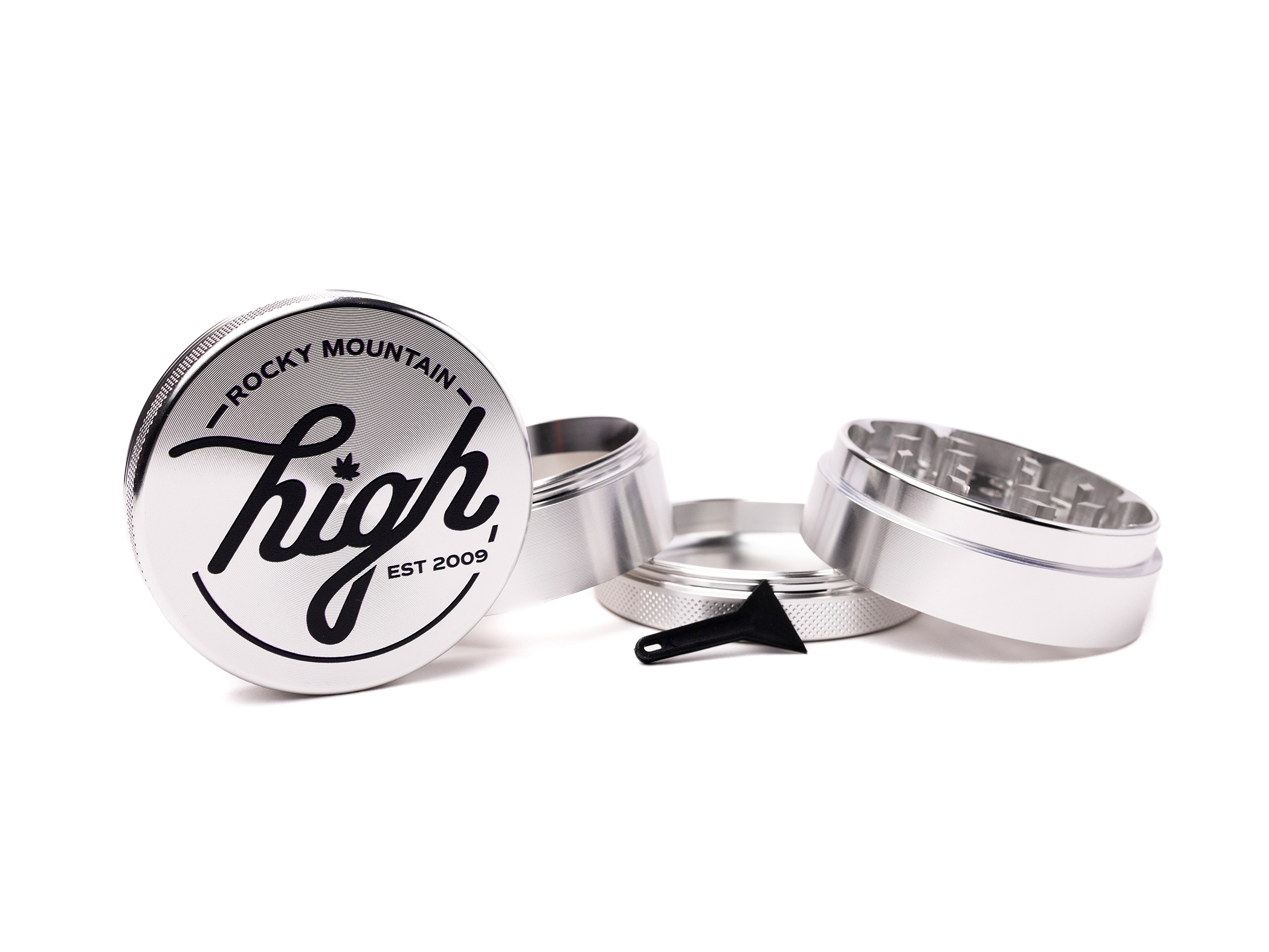 Photograph of product: Accessories - Fresh - Grinder - Silver w/White