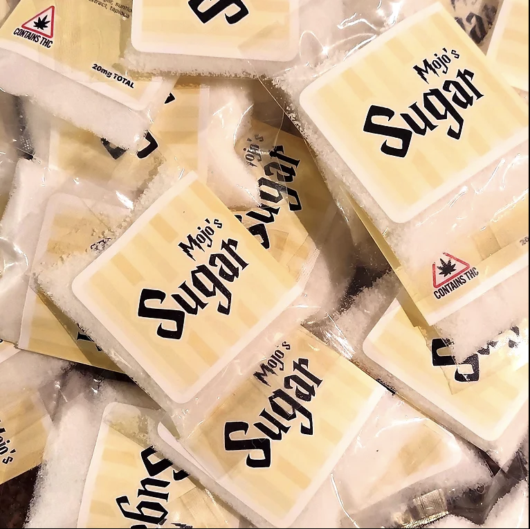 Photograph of product: Medicated Sugar. 20mg. Mojo Kitchen