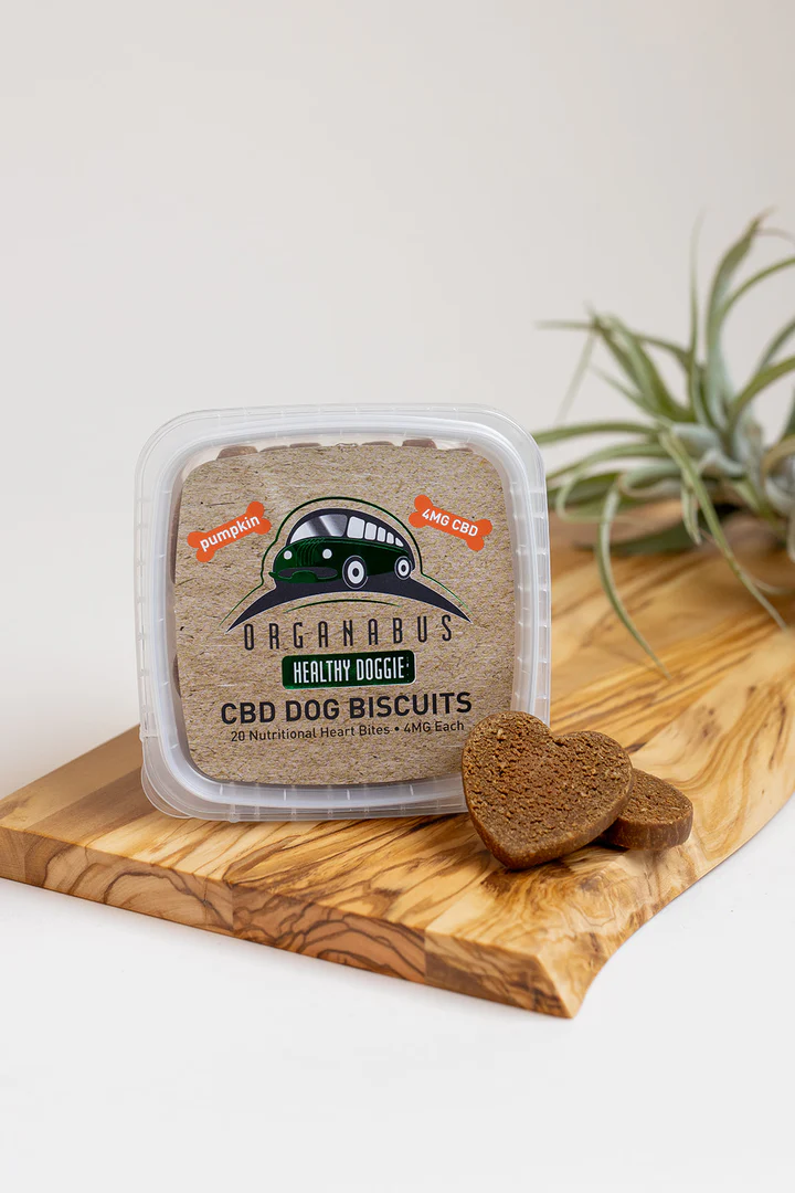 Photograph of product: Organabus | CBD Dog Bizkits | 4mg 20ct