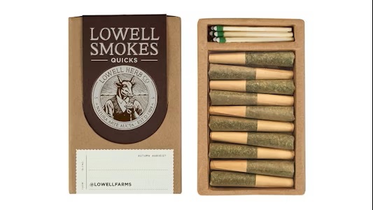 Photograph of product: Lowell Herb Co. - 0.35g - Preroll - Oui'd (10pk)