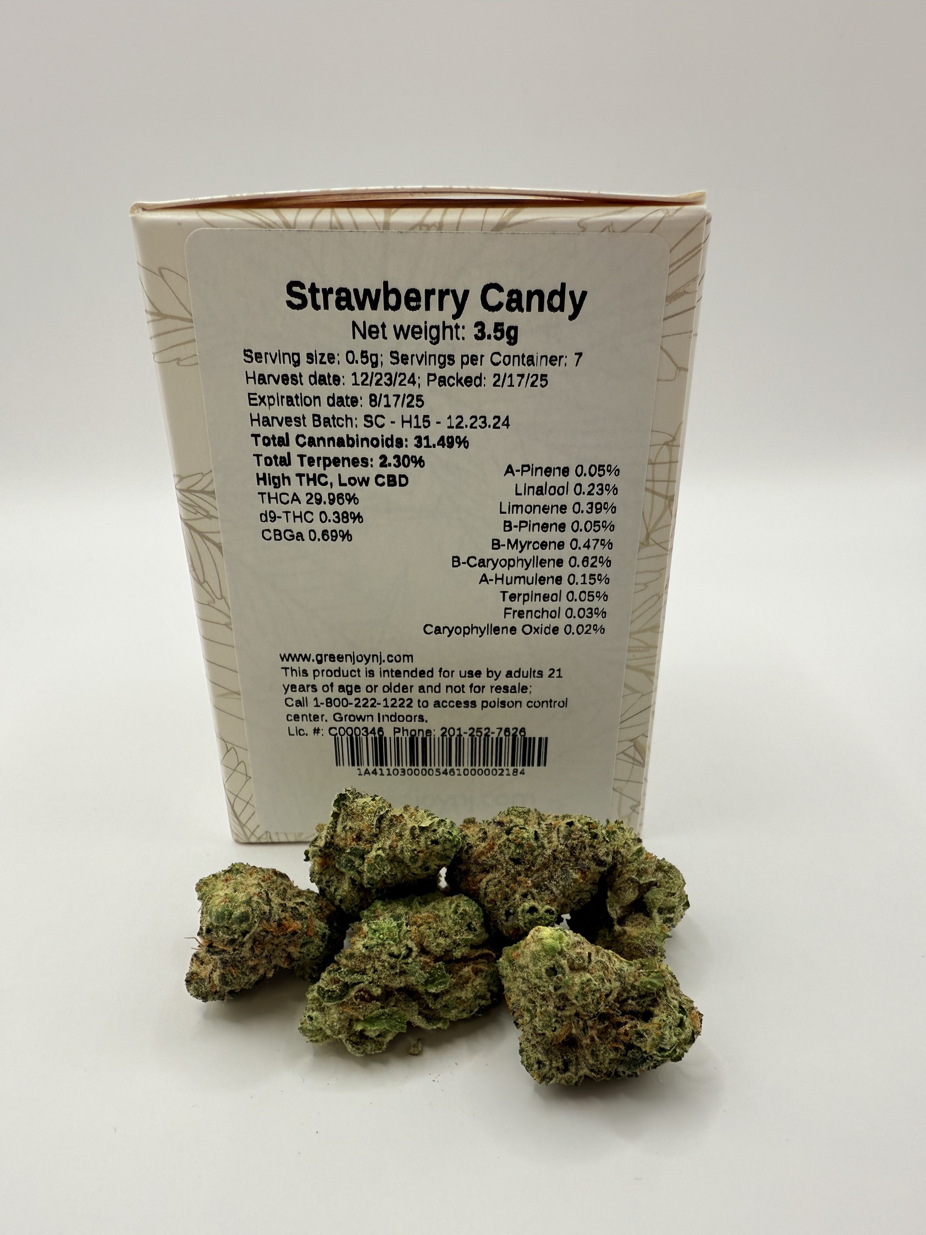 Photograph of product: Jet Fuel - 7g