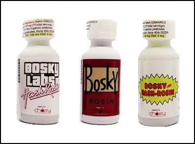 Photograph of product: Bosky | Rosin Syrup | Peach (H)