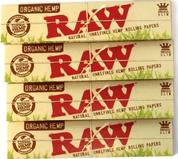 Photograph of product: Raw - Organic Hemp - Papers - King Size