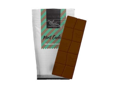 Photograph of product: Mint Cookie Milk Chocolate Crunch Bar