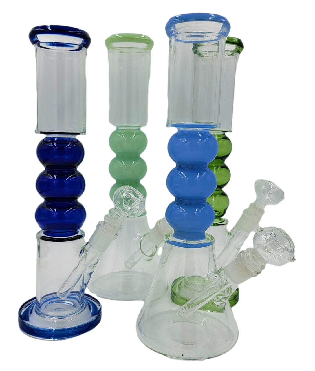 Photograph of product: 11.5" 3 Ball Neck Water Pipe
