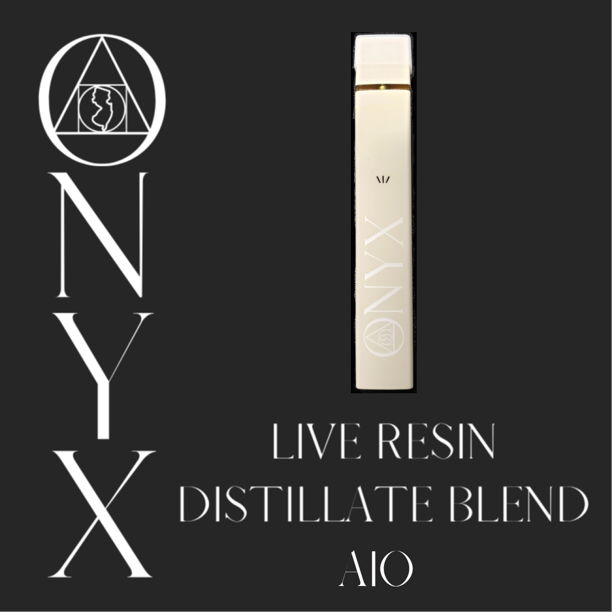 Photograph of product: Onyx | Lilac Gas  | 1g Live Resin Blend Disposable