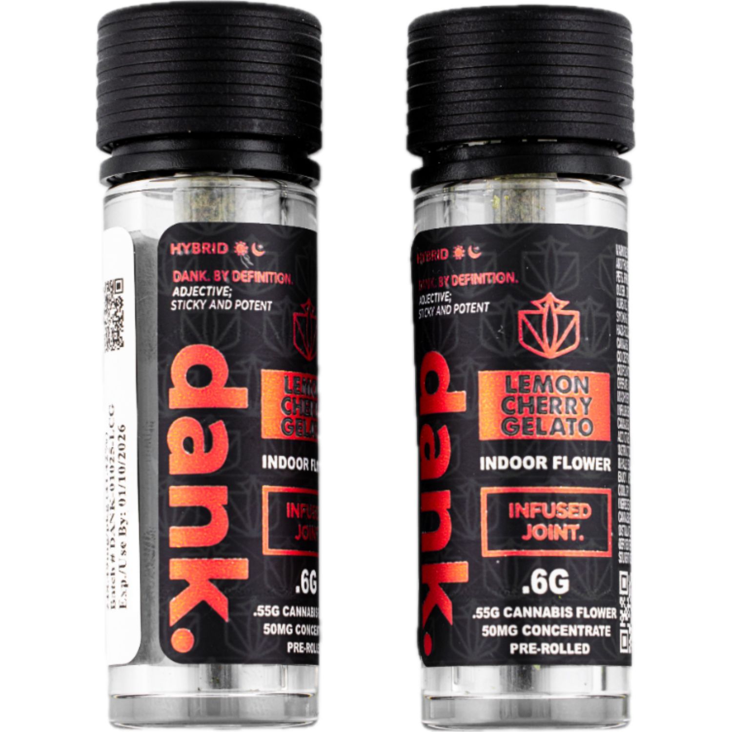 Photograph of product: Lemon Cherry Gelato Infused Pre Roll