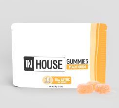 Photograph of product: Peach Mango: Gummies 100mg