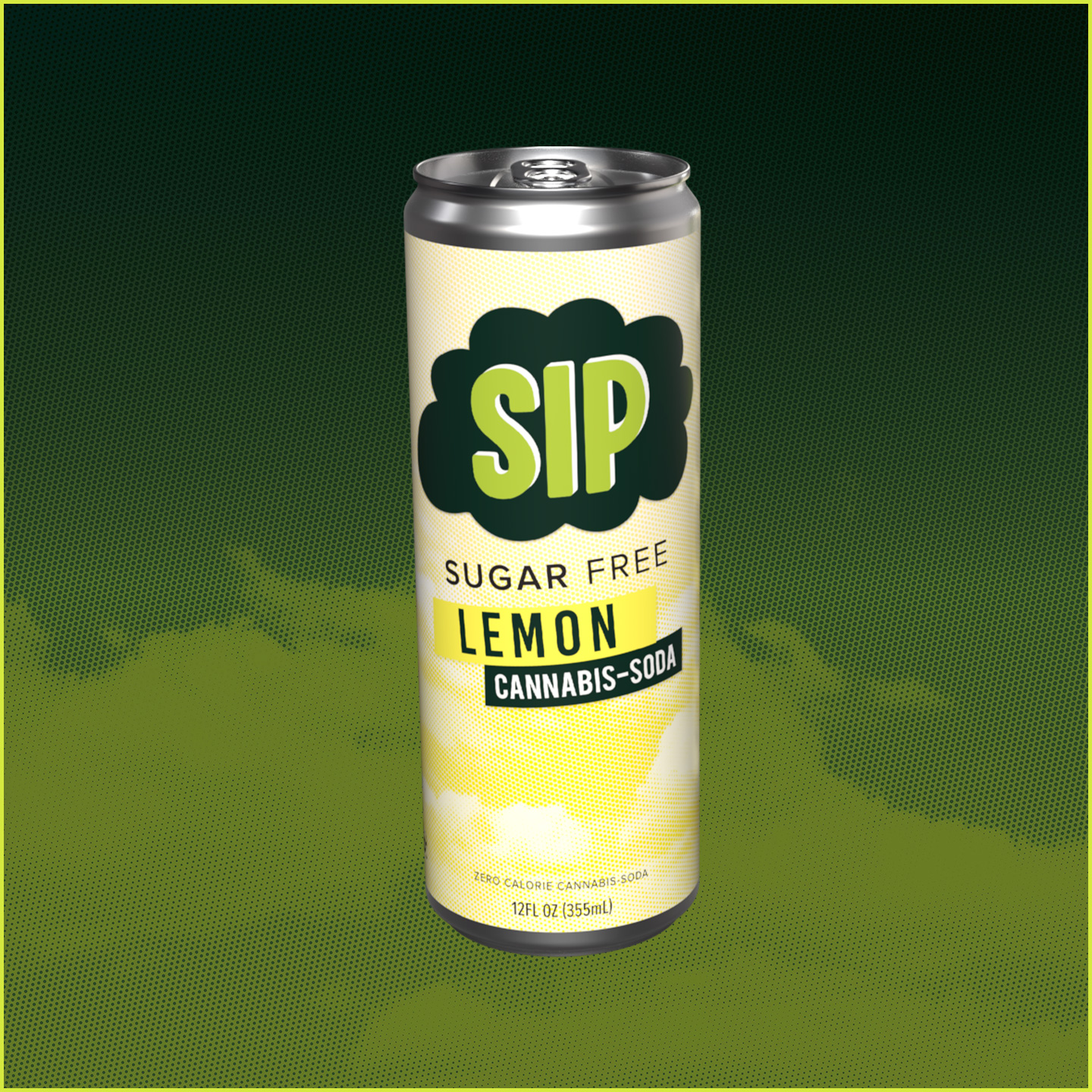 Photograph of product: SIP | Lemon | Sugar Free | Soda | 1pk