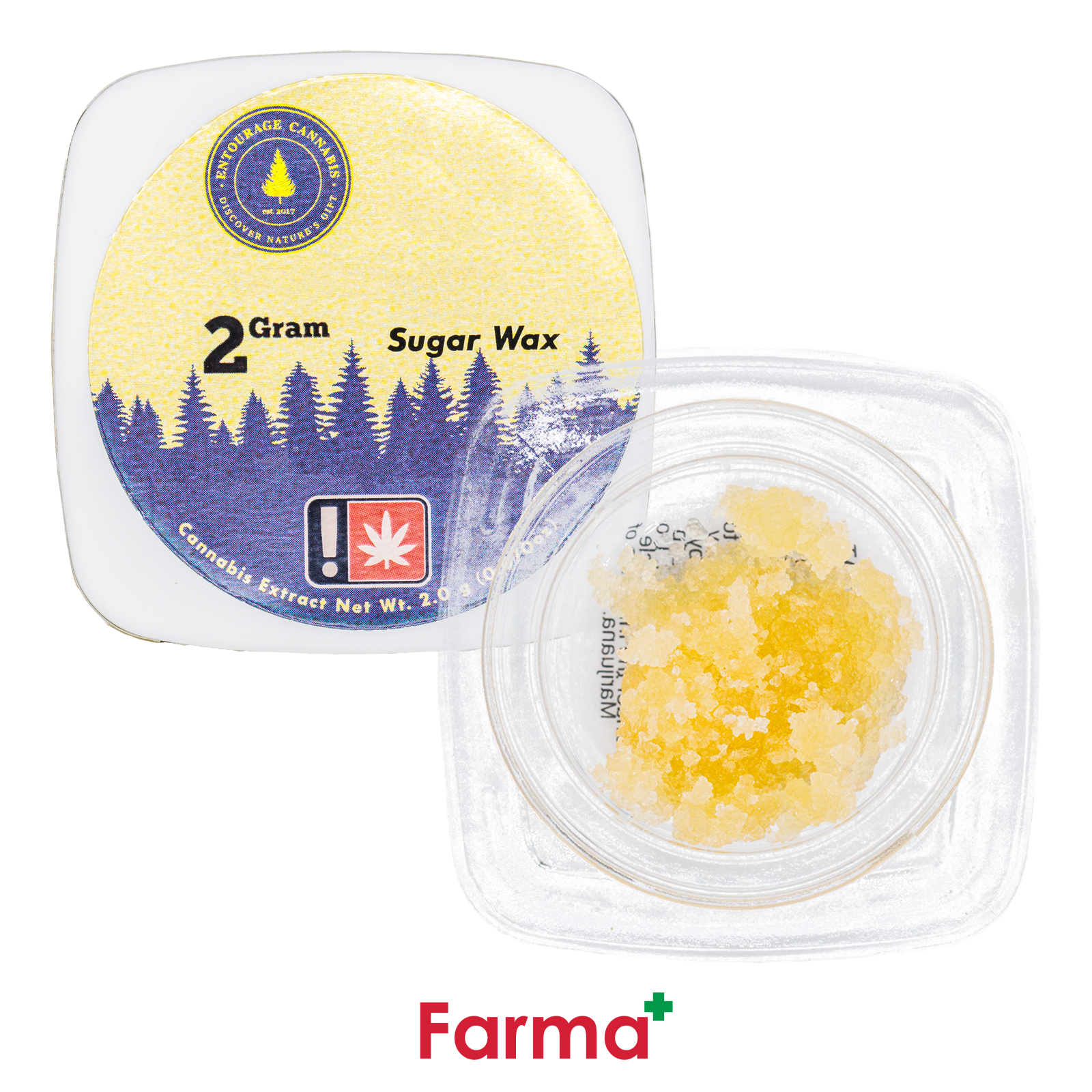 Photograph of product: Entourage Truffle Butter Sugar Wax 2g