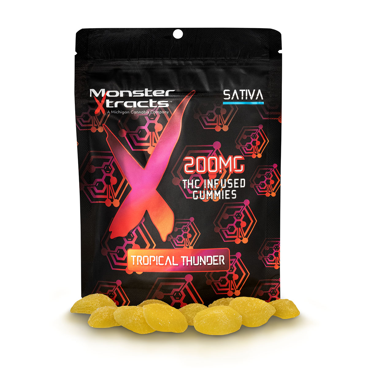 Photograph of product: Tropical Thunder 200mg Adult Use