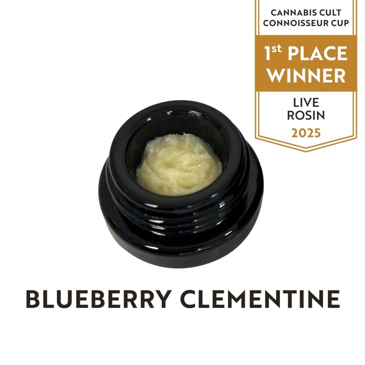 Photograph of product: Blueberry Clementine -  Live Rosin