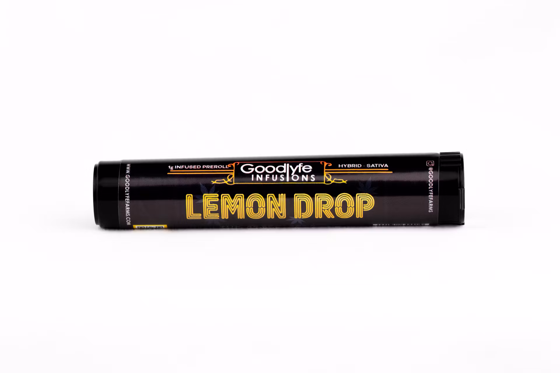 Photograph of product: GOODLYFE | LEMON DROP | 1 GRAM INFUSED PRE- ROLL