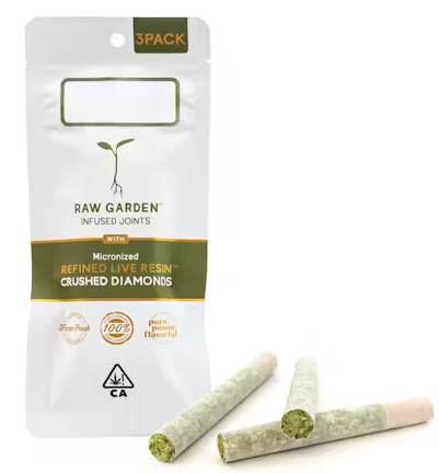 Photograph of product: Lemon Cream Sundae (3pk/ Live Resin Crushed Diamond Joints [H]