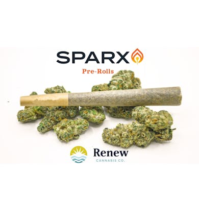Photograph of product: Sparx | Cake 'N' Bake | 1g Pre Roll