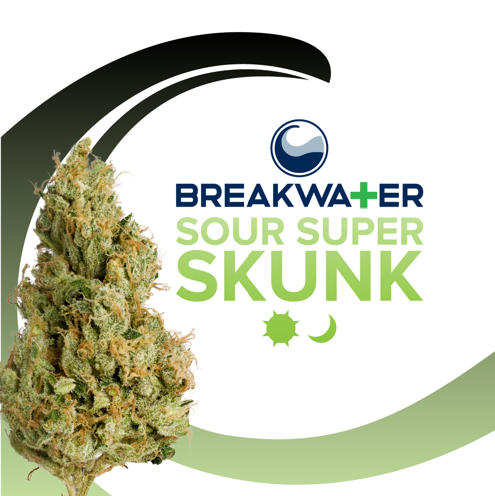 Photograph of product: Sour Super Skunk Premium Flower - 3.5g