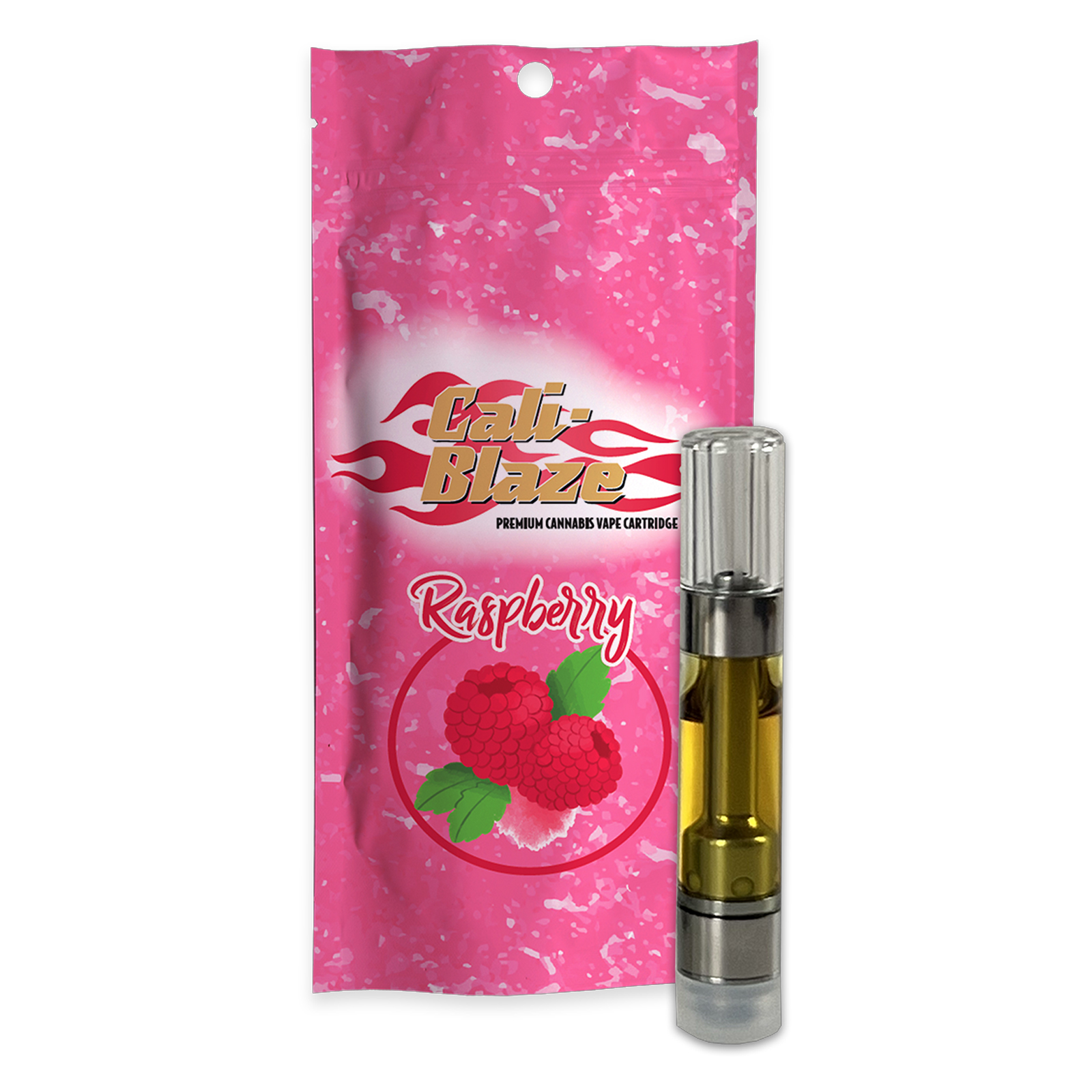 Photograph of product: Cali-Blaze Raspberry Cartridge Rec