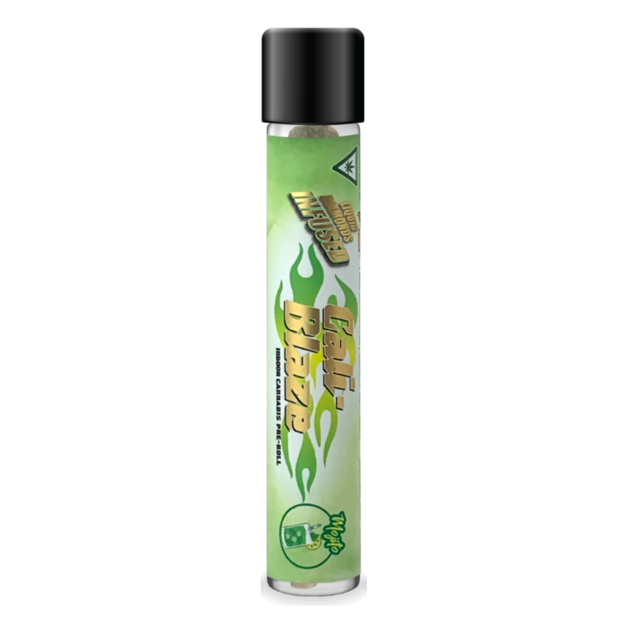 Photograph of product: Cali-Blaze - Liquid Diamond Pre-roll 1.2g - Mojito - Hybrid