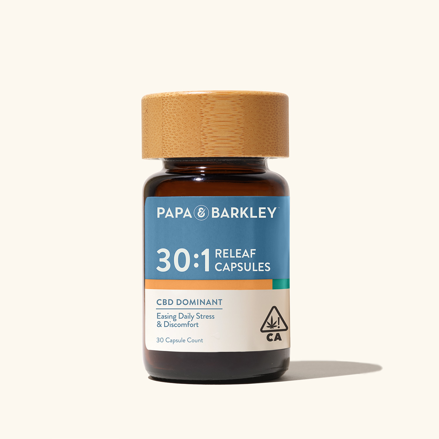 Photograph of product: Papa & Barkley - 30:1 CBD:TH-oui - 30ct Capsules