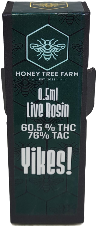 Photograph of product: Yikes au chocolat Rosin Cartridge | Honey Tree Farm