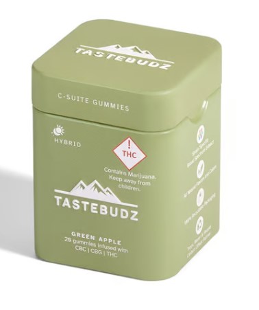 Photograph of product: Green Apple CBC & CBG Gummies