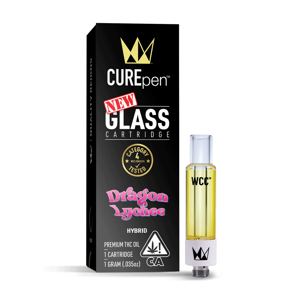 Photograph of product: WEST COAST CURE - CUREPEN CARTRIDGE - DRAGON LYCHEE 1G