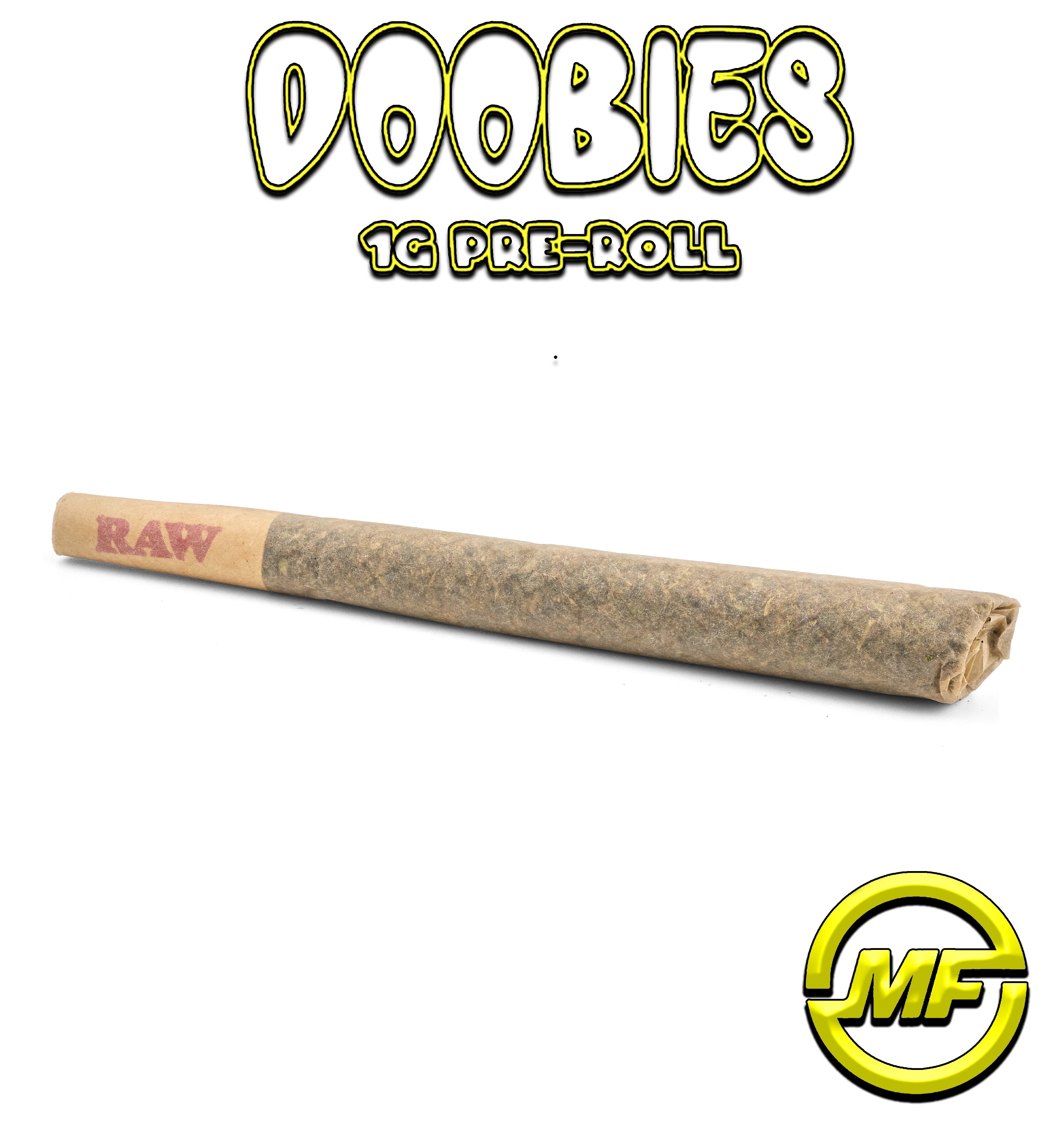 Photograph of product: Doobies | Green Crack | Pre-Roll | 1g