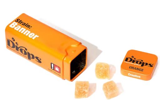 Photograph of product: ORANGE LIVE ROSIN GUMMIES 20PC(100MG)[S]
