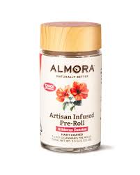 Photograph of product: Almora Hibiscus Sunrise .5g Infused Preroll 5pk