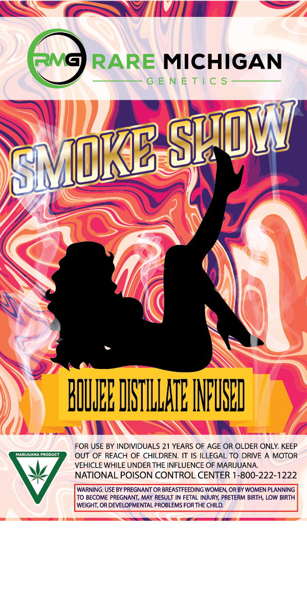 Photograph of product: Rare Michigan Boujee Infused Pre-Roll