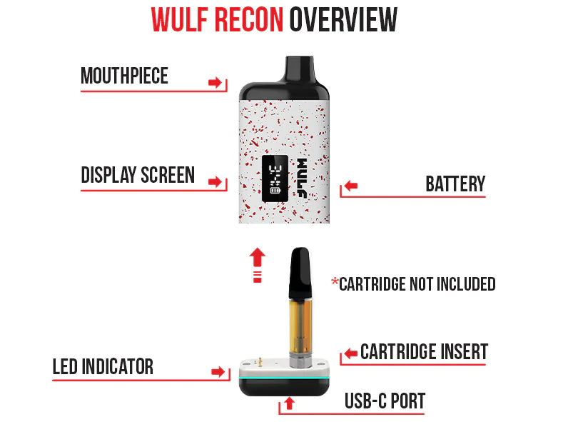Photograph of product: Wulf l Mod Recon l Battery