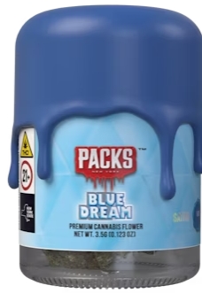 Photograph of product: Packs | Flower | Blue Dream - 3.5g