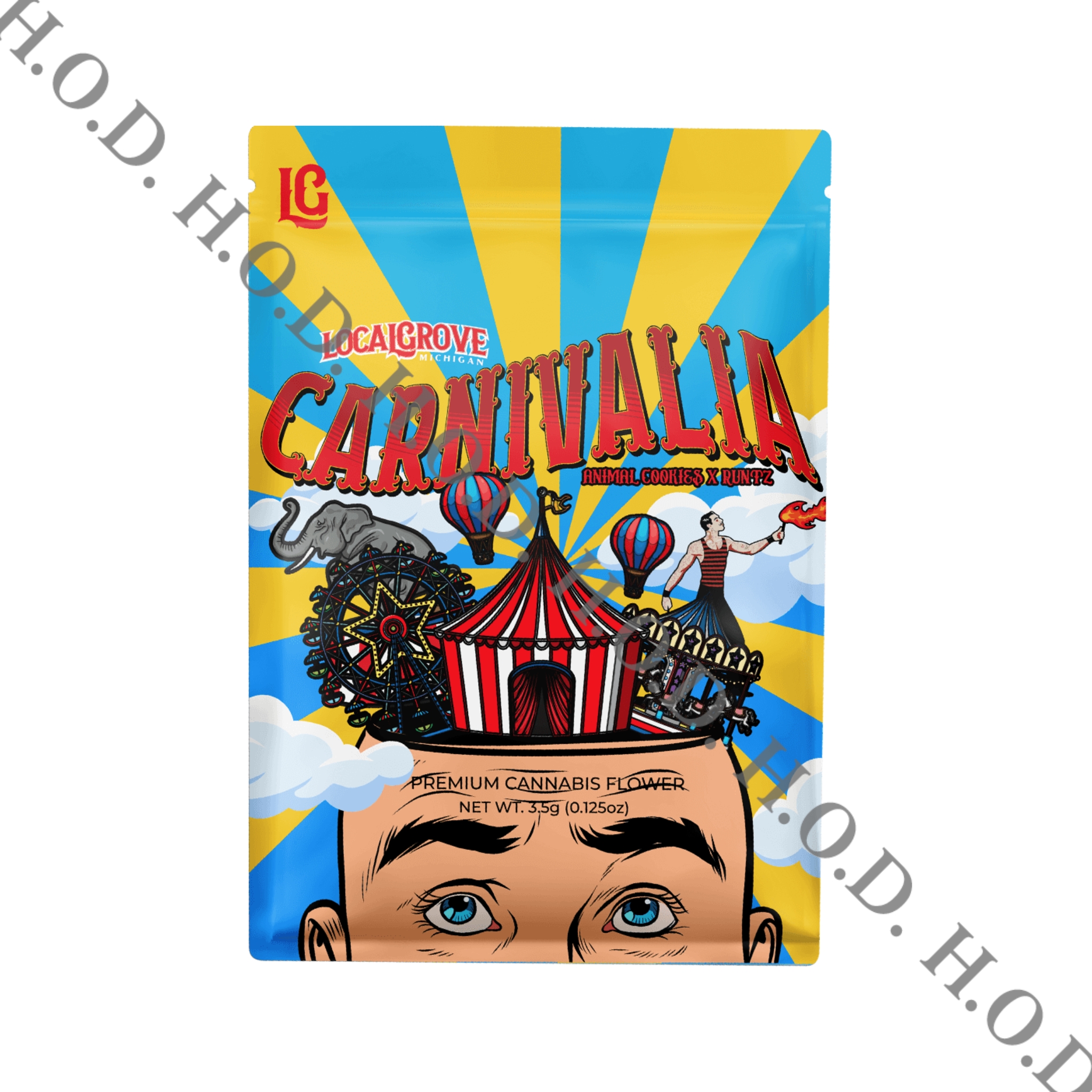 Photograph of product: LocalGrove Carnivalia 3.5g