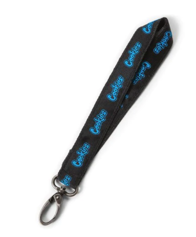 Photograph of product: Cookies -  Mini Lanyard 6.5" | Black & Purple