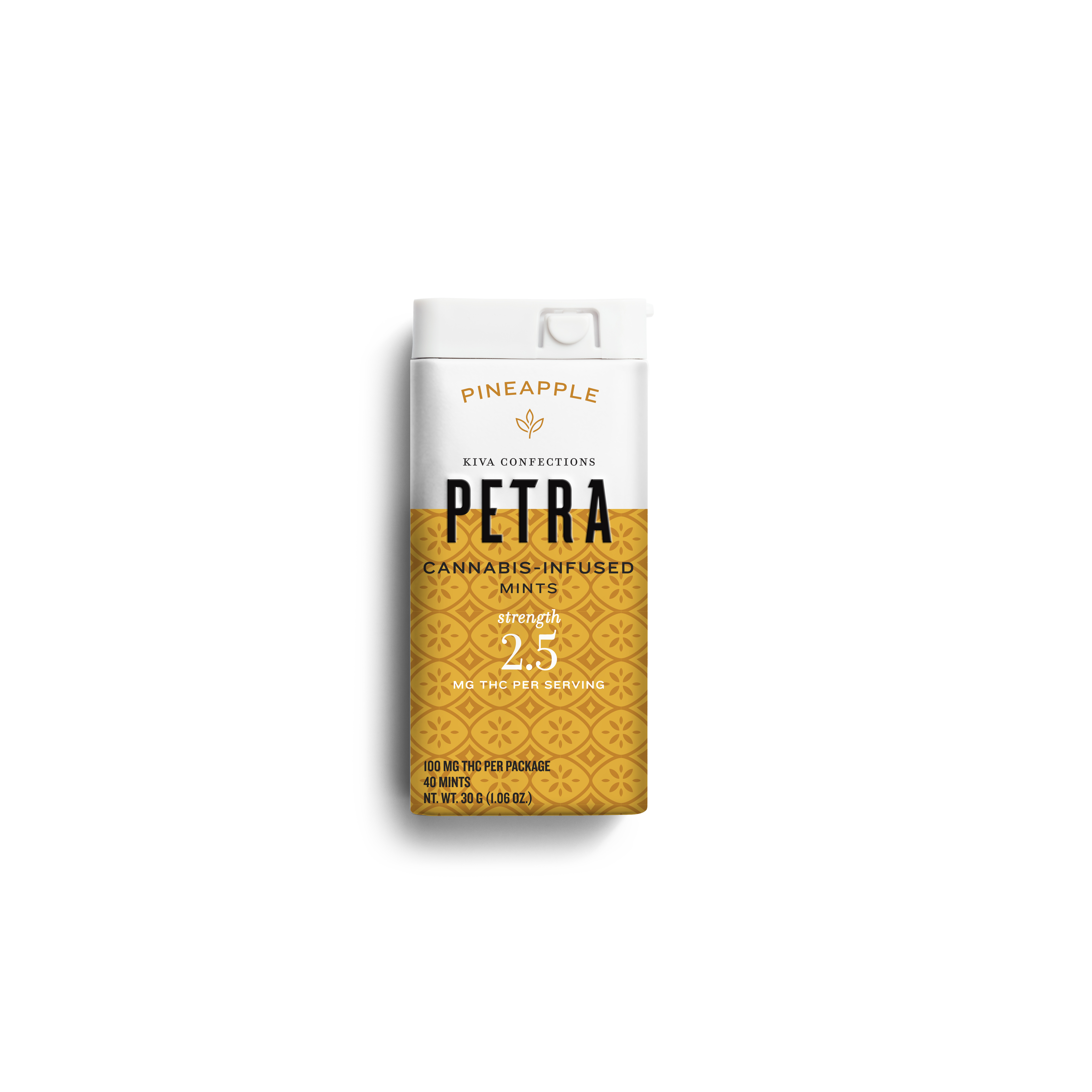 Photograph of product: Petra Pineapple Mints (100mg)