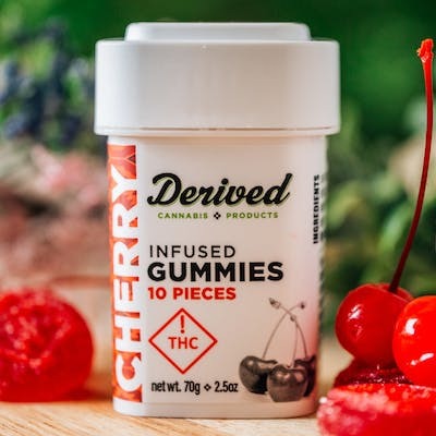Photograph of product: Derived Gummies Wake - Orange 100mg /50mg TH-oui/CBG