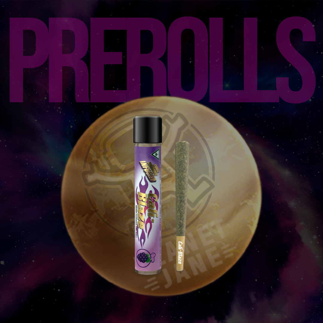 Photograph of product: Cali Blaze - 1.2g Preroll - Grape Oui'd