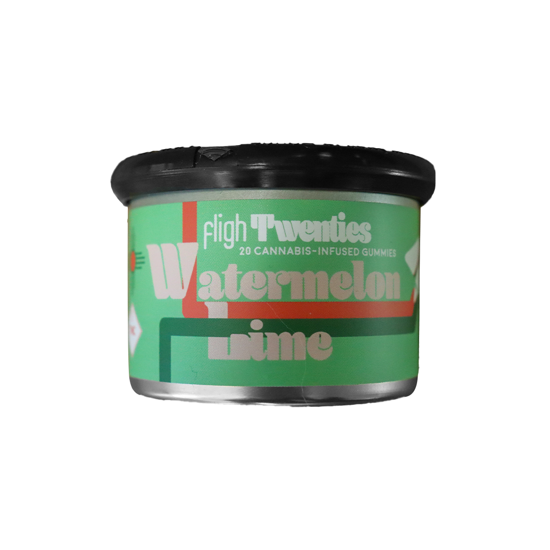 Photograph of product: Watermelon Lime | 100MG | Edibles | Fligh