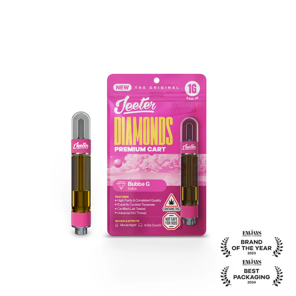 Photograph of product: Bubba G | Liquid Diamonds | 510 | 1g