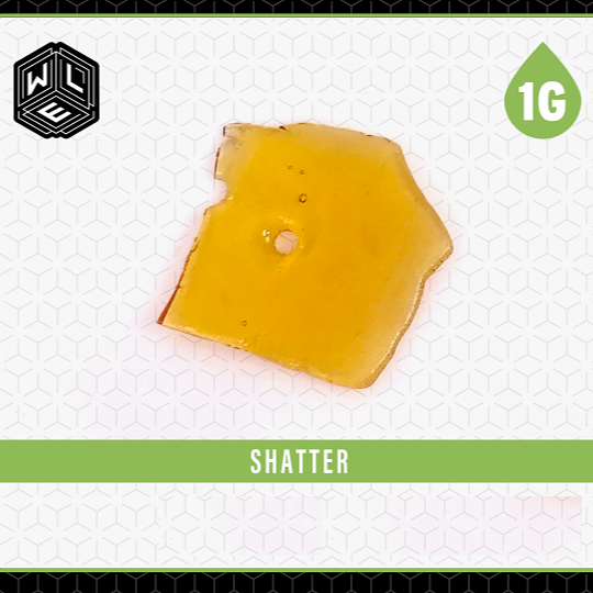 Photograph of product: Blue City Headband Shatter | 2g