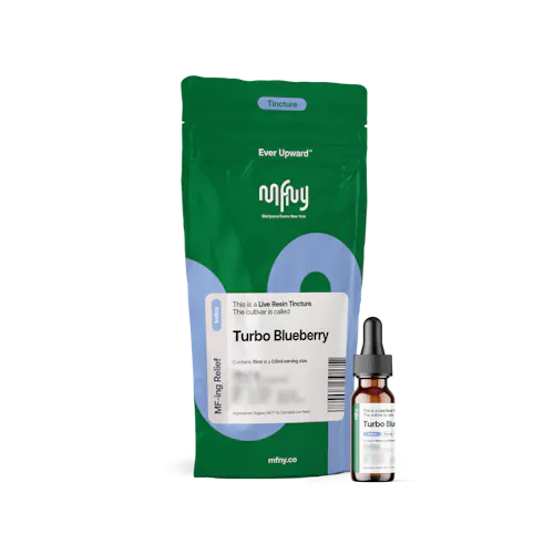 Photograph of product: MFNY - Turbo Blueberry - Live Resin Tincture - 15ml