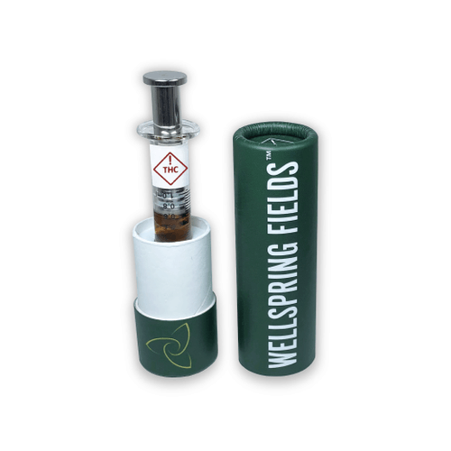Photograph of product: Orange Ice Water RSO Syringe
